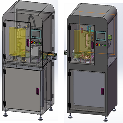 Waffle pack自動上下料機